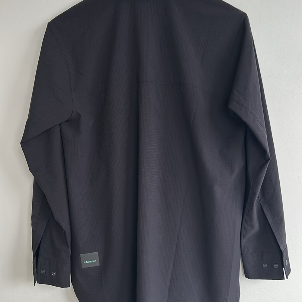 WovenAir Hiking Overshirt In Black - Picture 11 of 13